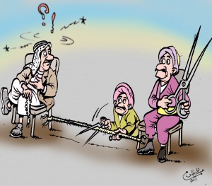 كاريكاتير عن العراق  